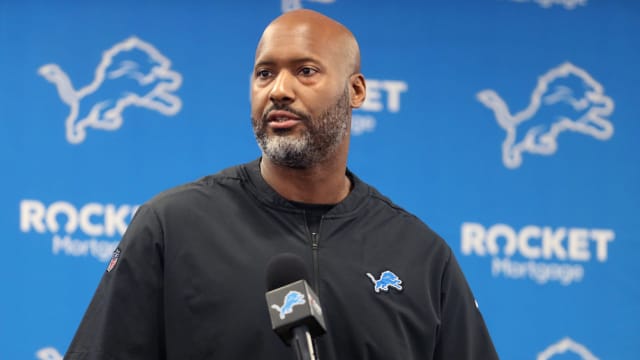 Detroit Lions general manager Brad Holmes